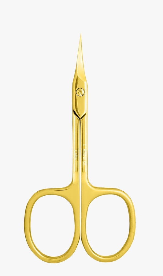 Ciseaux Cuticules Incurvés Lames fines doré (CALLIE)