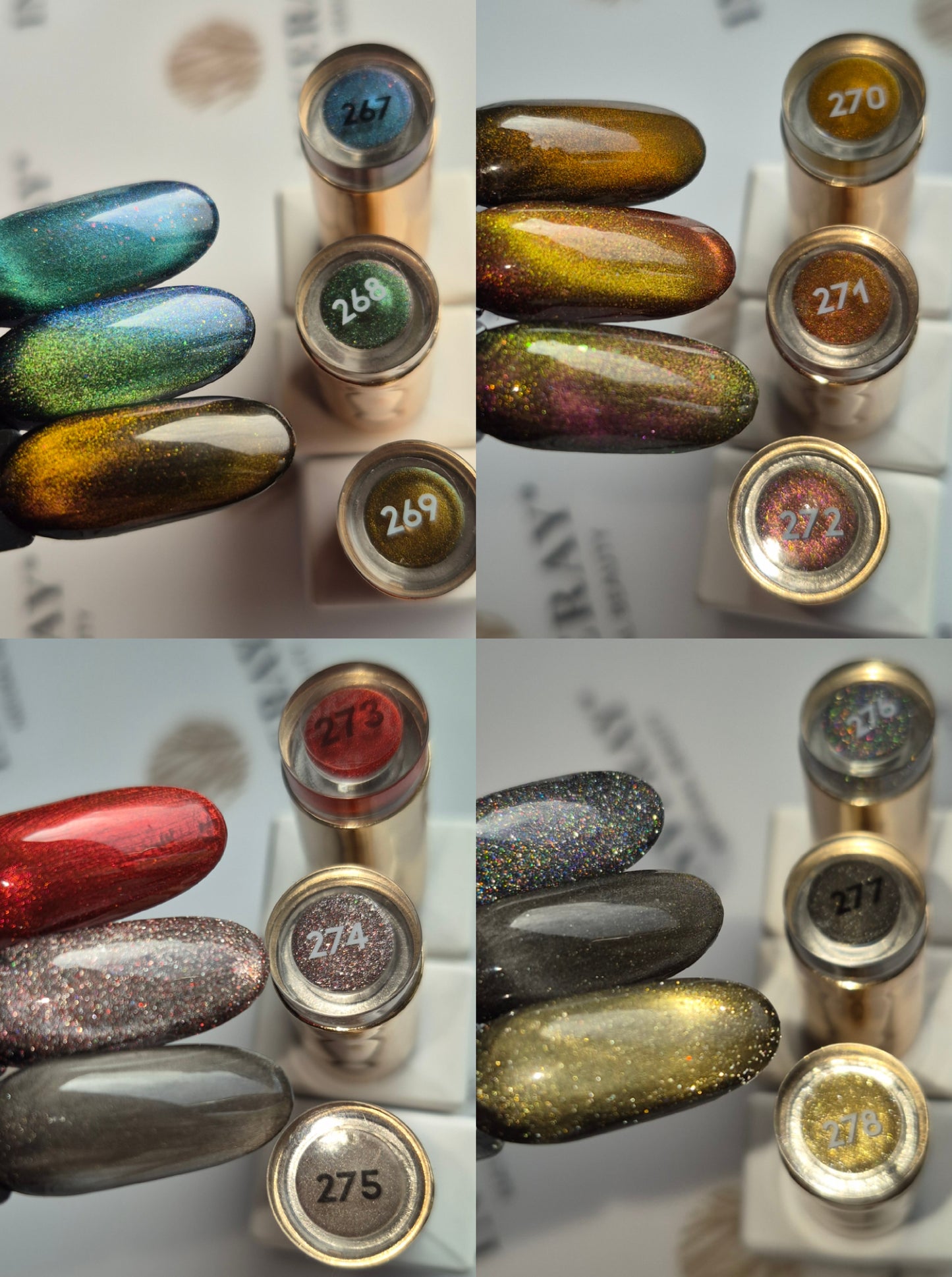 Collection - MAGNETIC MIRAGE- INVERAY Luxury VSP 12 teintes + base, top offert