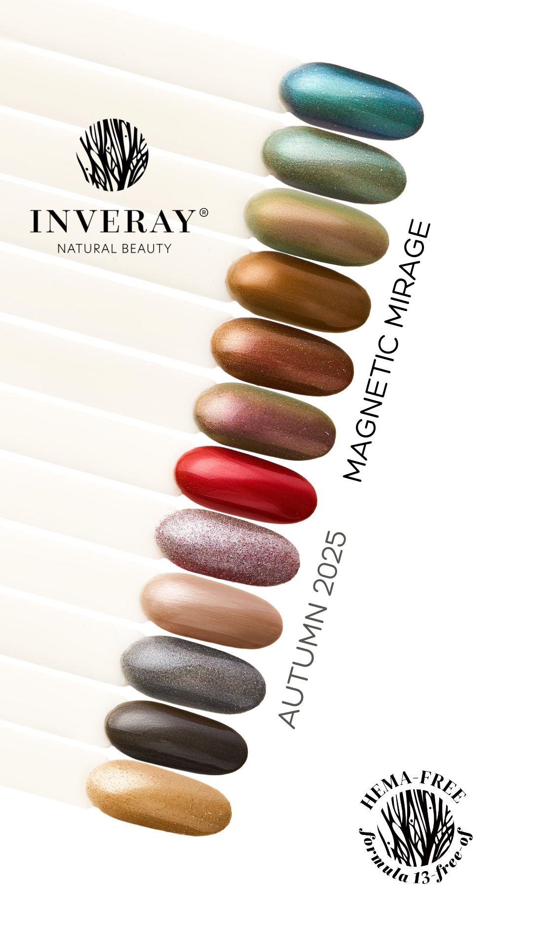 Collection - MAGNETIC MIRAGE- INVERAY Luxury VSP 12 teintes + base, top offert