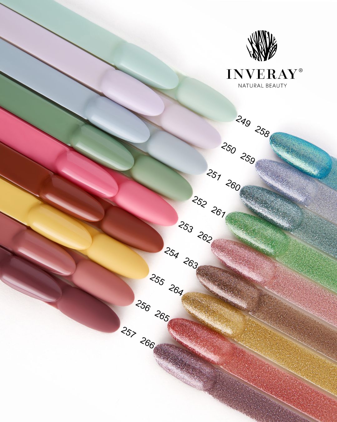 Collection - OLYMPUS NECTAR - INVERAY Luxury VSP 18 teintes + base, top offert